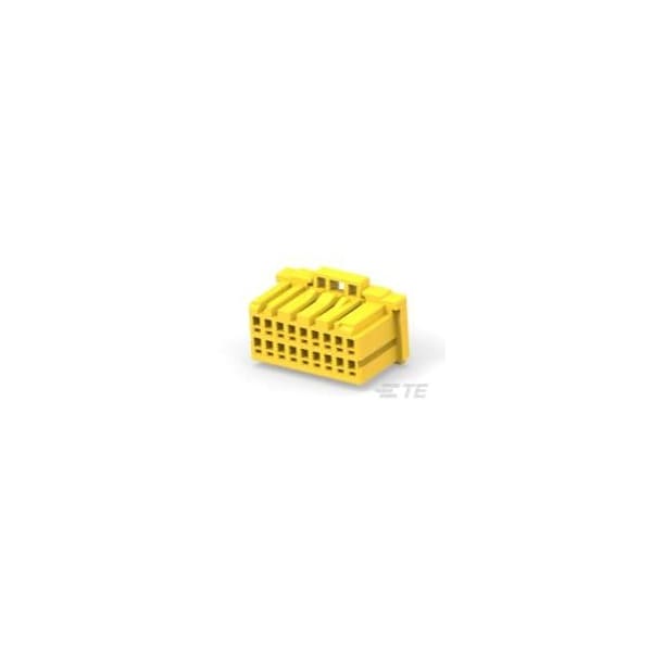 Te Connectivity DYNAMIC 1100D REC HSG 18PX YELLOW 3-2040555-9 - main